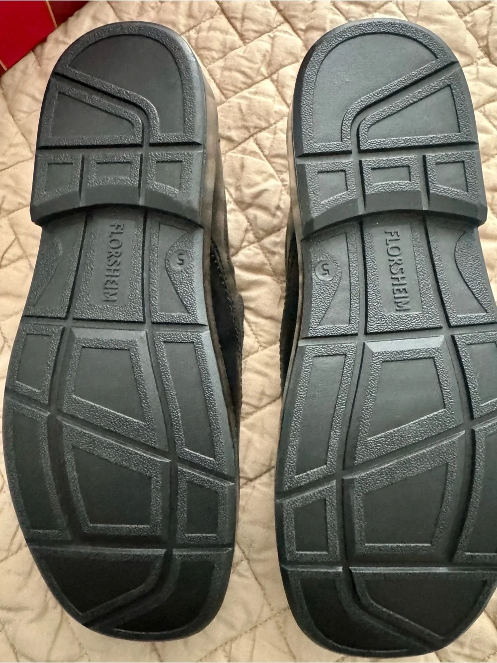 Florsheim Kids Leather Black Slip-On Casual Loafers